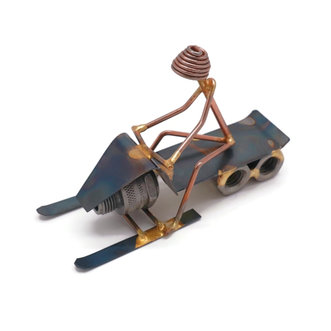 Schneemobil-Langlauf