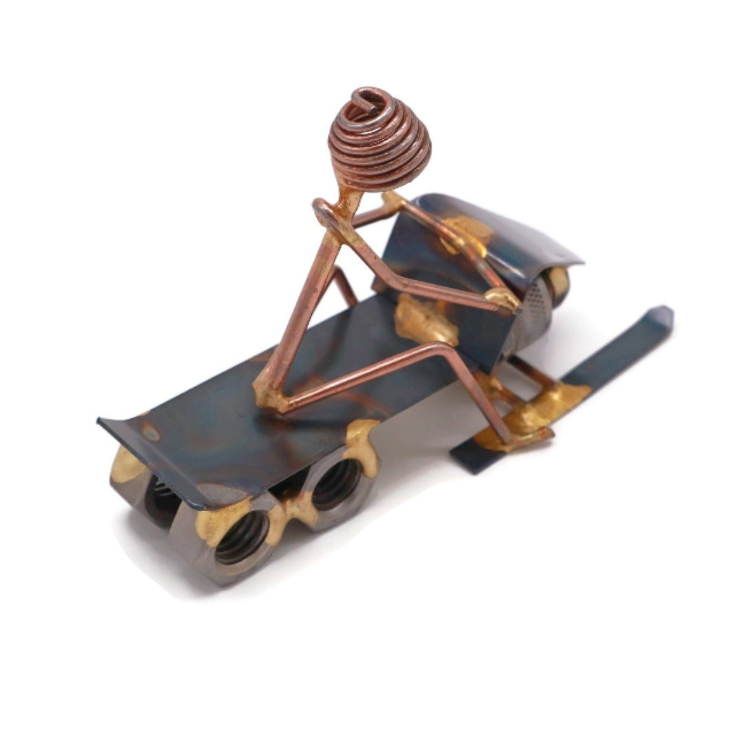 Schneemobil-Langlauf