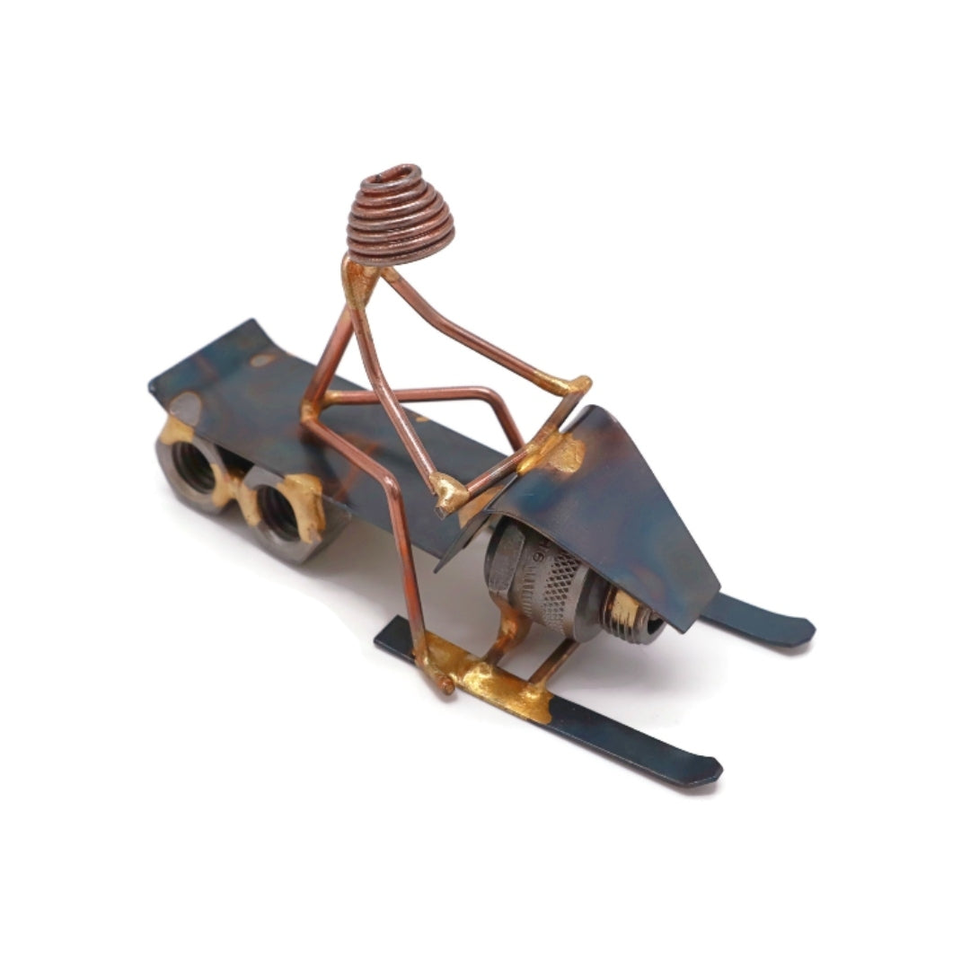 Schneemobil-Langlauf