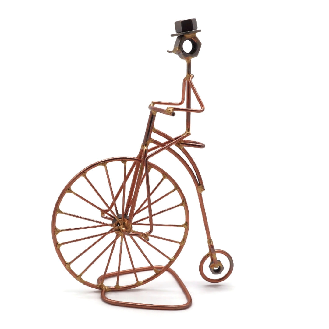 Bicicleta de ruedas altas