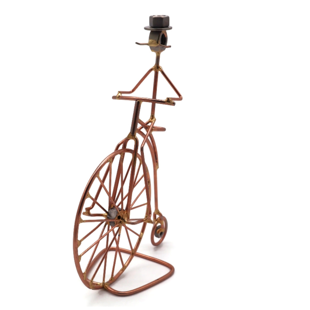 Bicicleta de ruedas altas