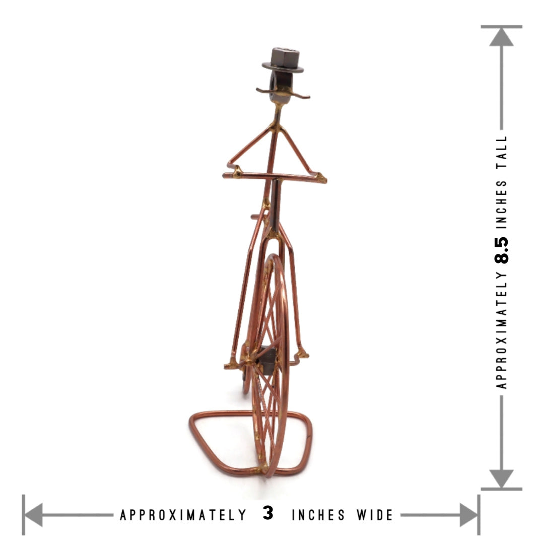 Bicicleta de ruedas altas