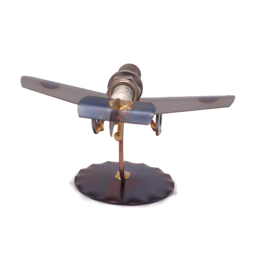 Low Wing Plane on Stand