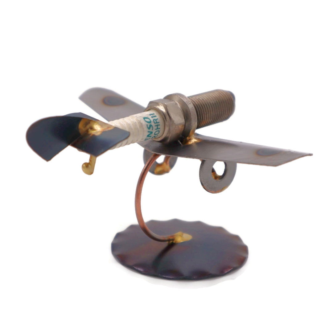 Low Wing Plane on Stand