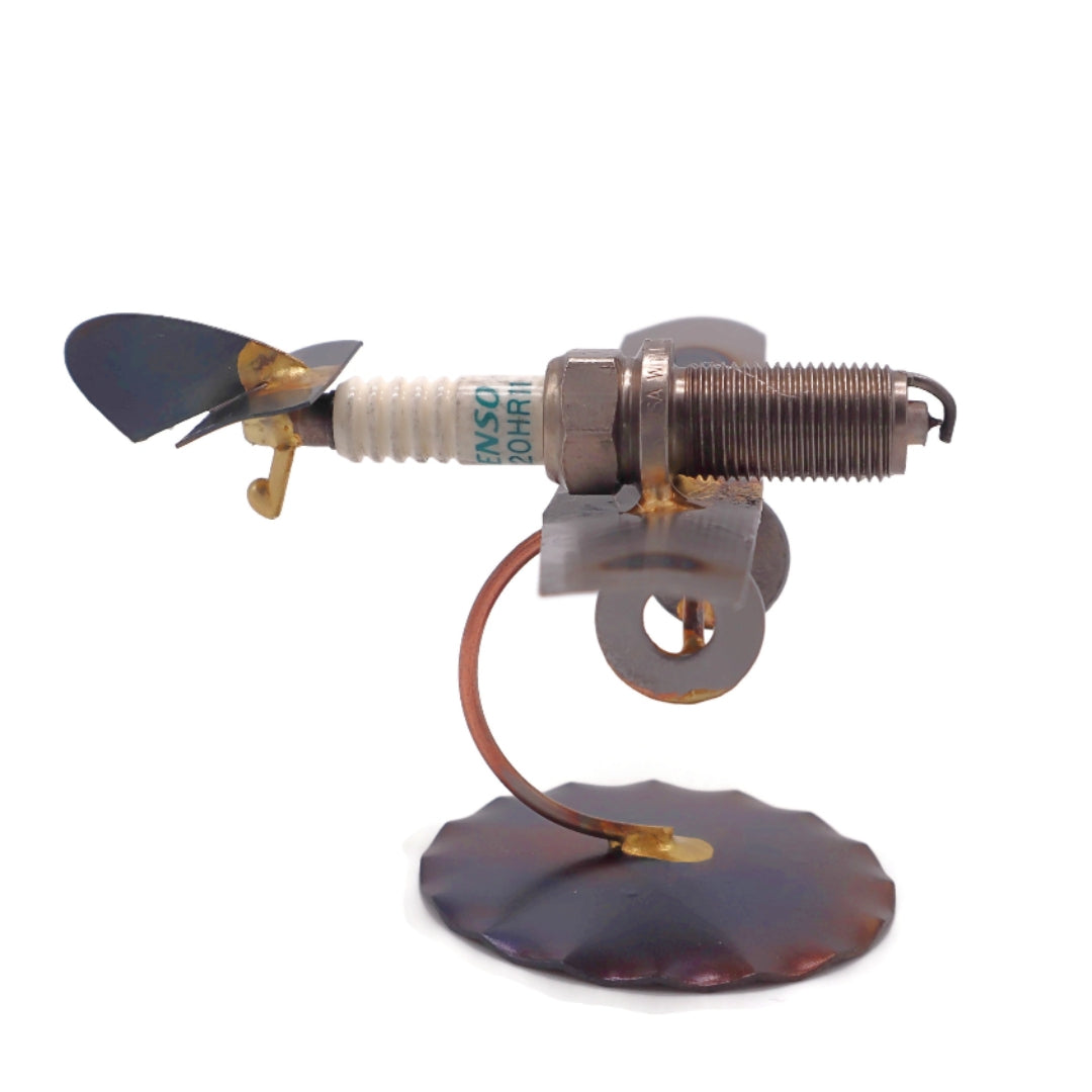 Low Wing Plane on Stand