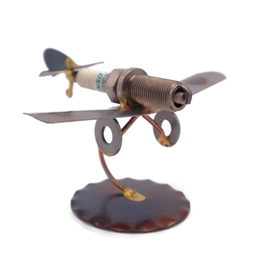 Low Wing Plane on Stand