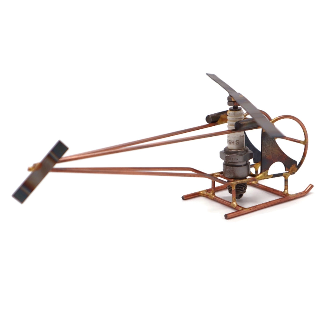 Utility Helicopter with Spin Blades
