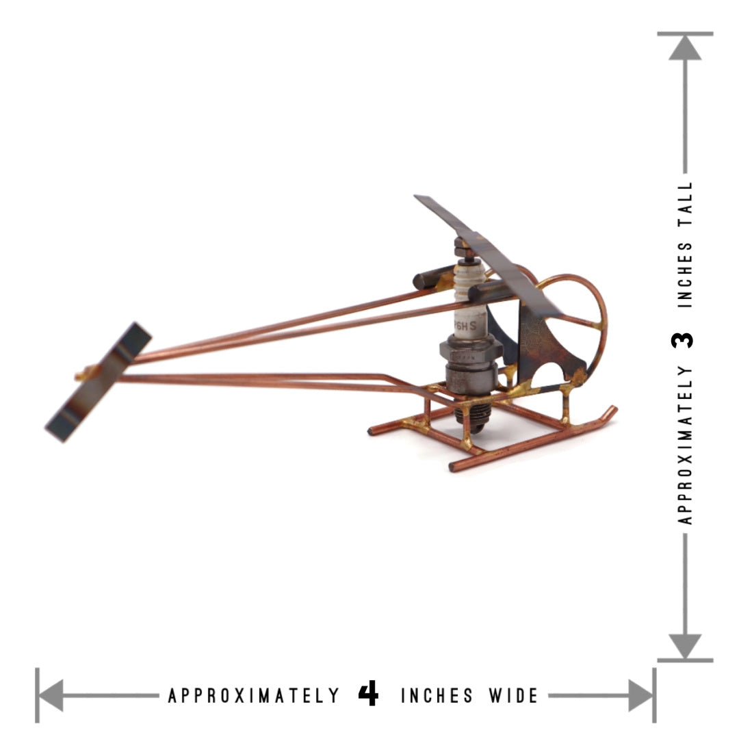 Utility Helicopter with Spin Blades