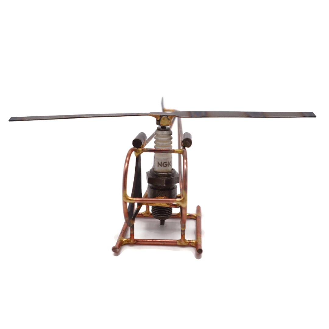 Utility Helicopter with Spin Blades