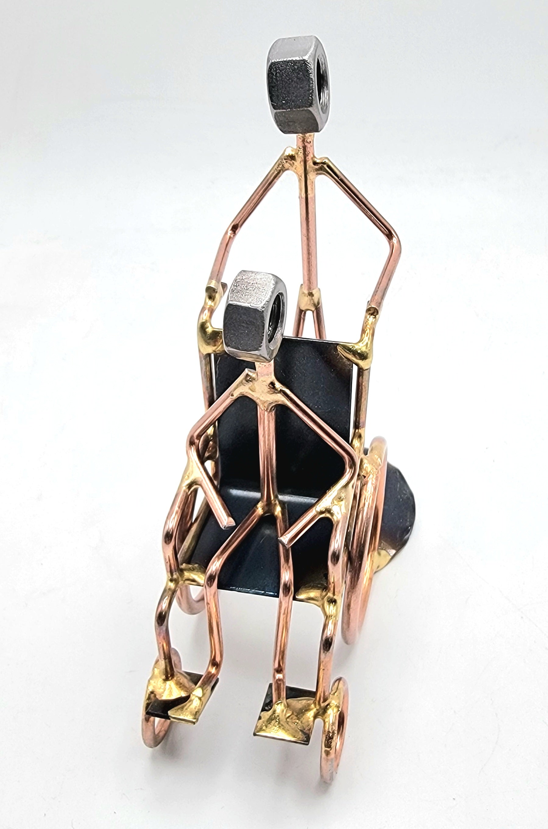 Enfermera con silla de ruedas