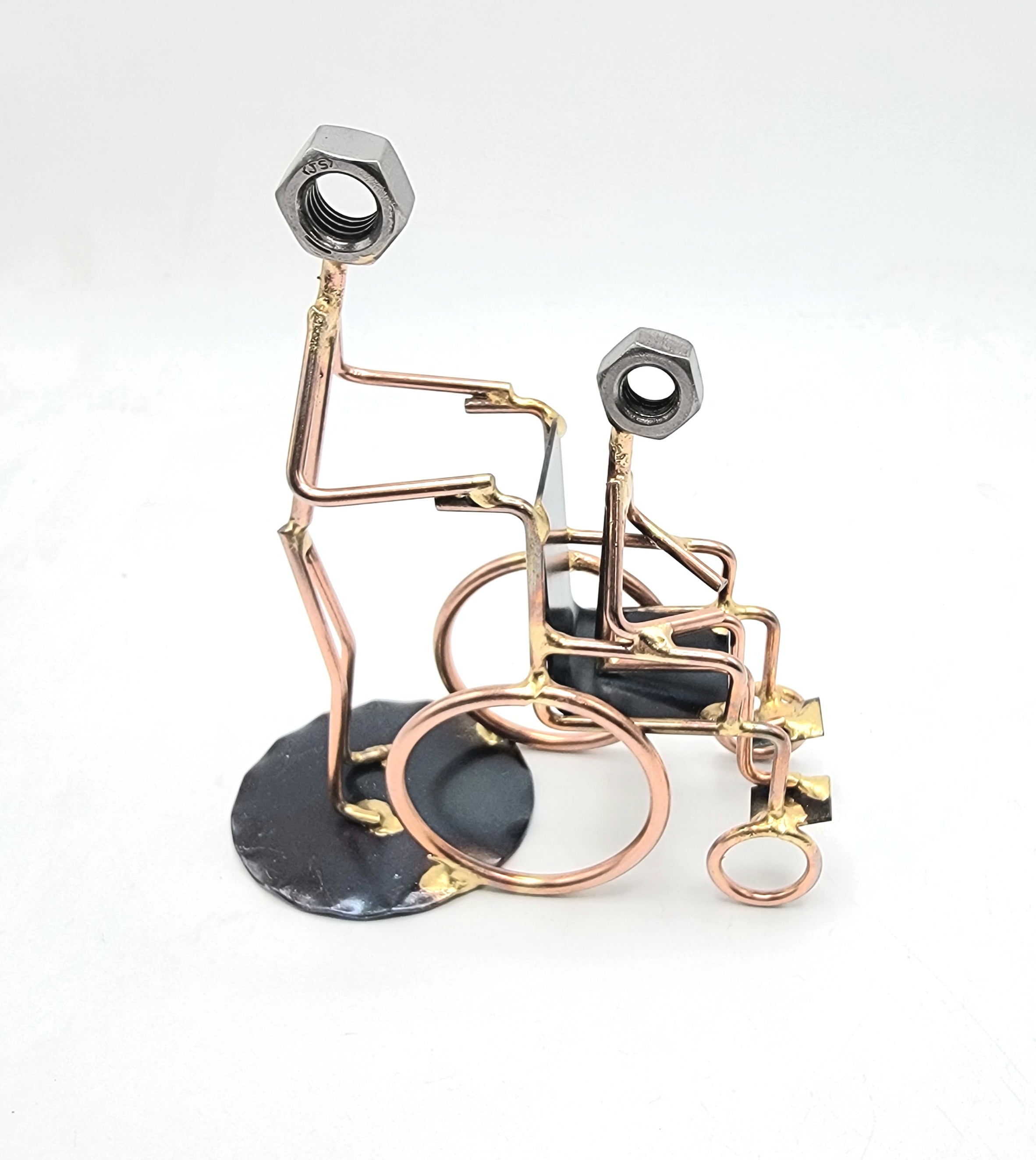 Enfermera con silla de ruedas