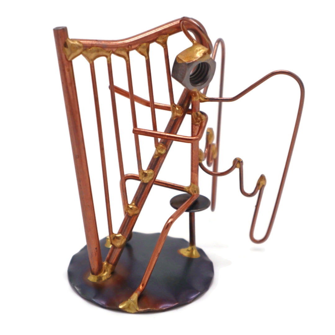 Angel with Harp Ornament