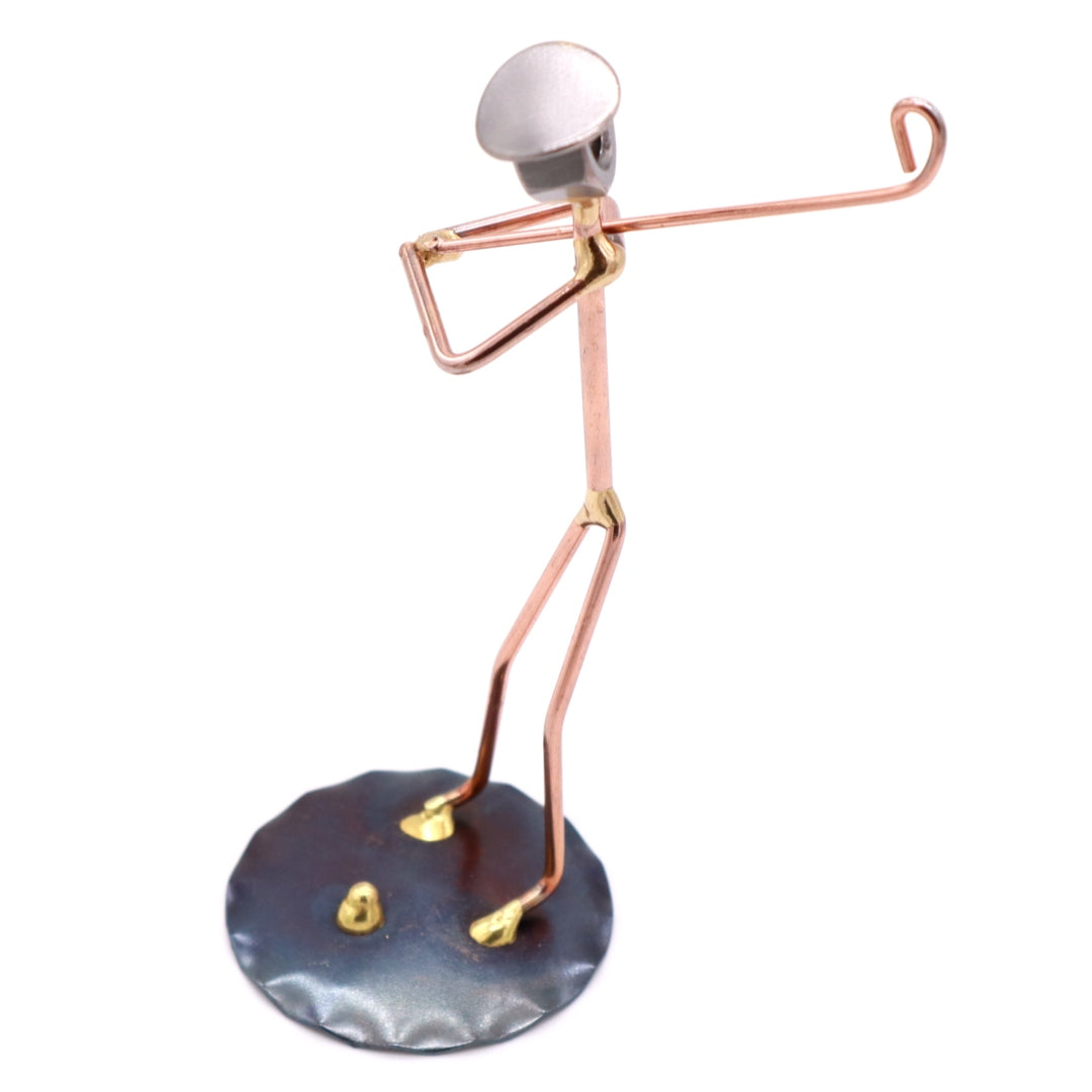 Golf Backswing Man