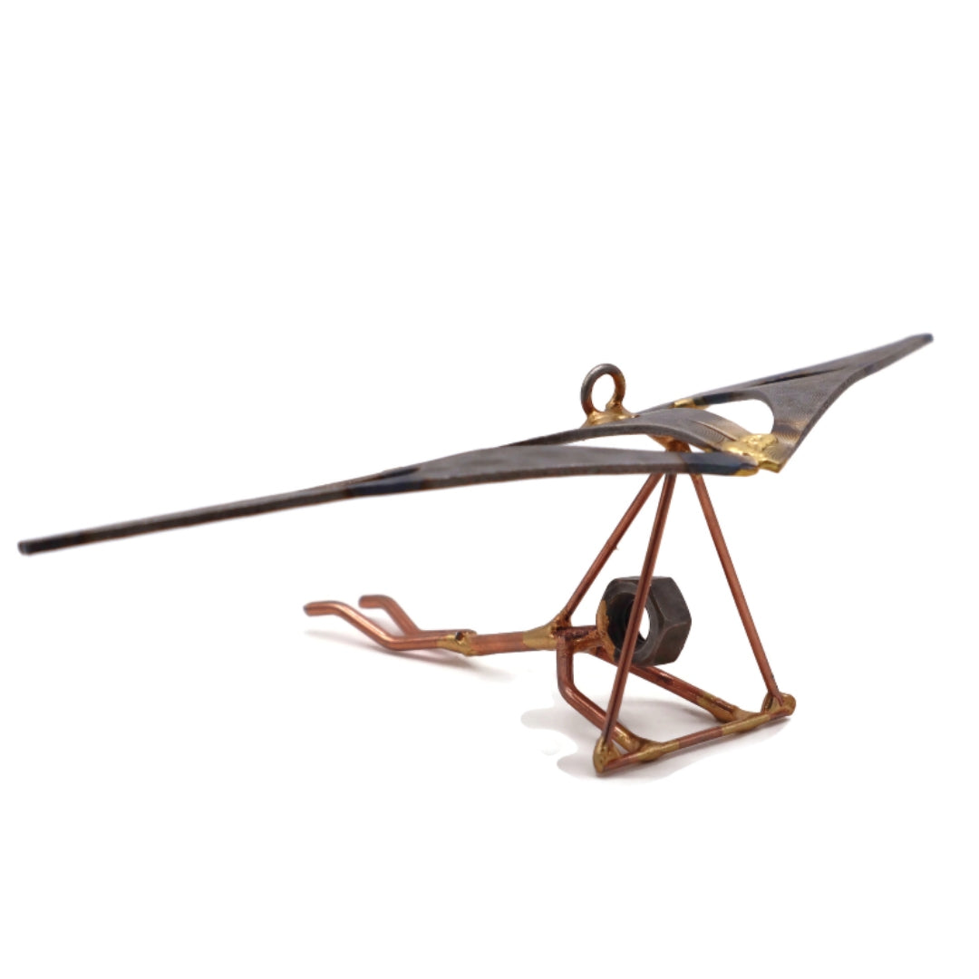 Hang Glider Ornament Figurine