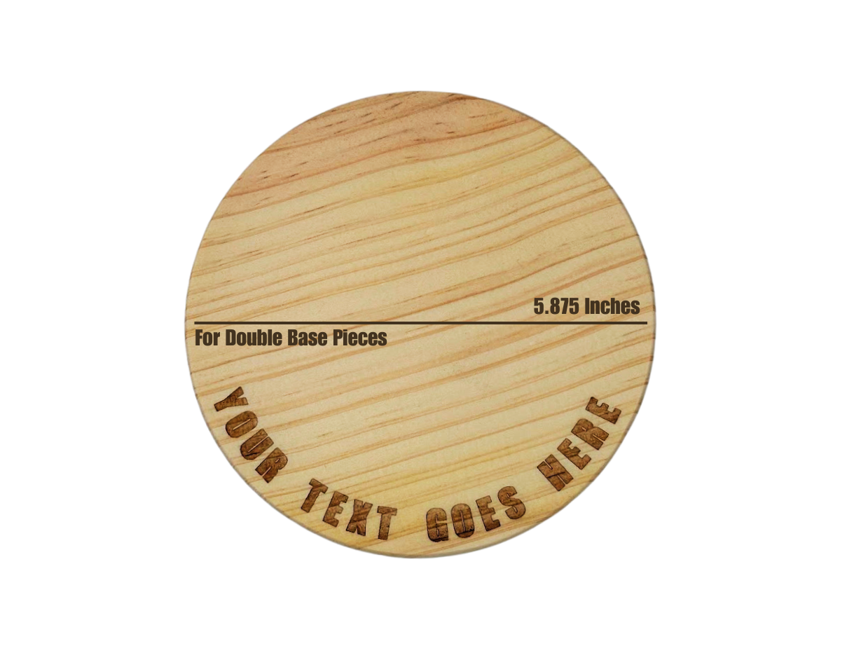 Personalized Engraved Wooden Plaque Add-on