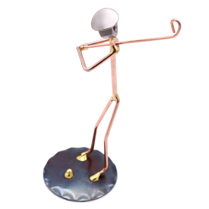 Golf Backswing Man